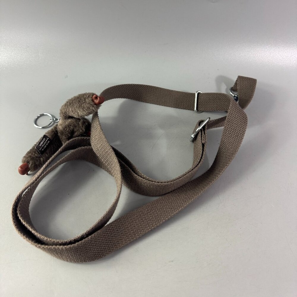 Kipling Brown Cotton Adjustable Strap with A Matc… - image 7